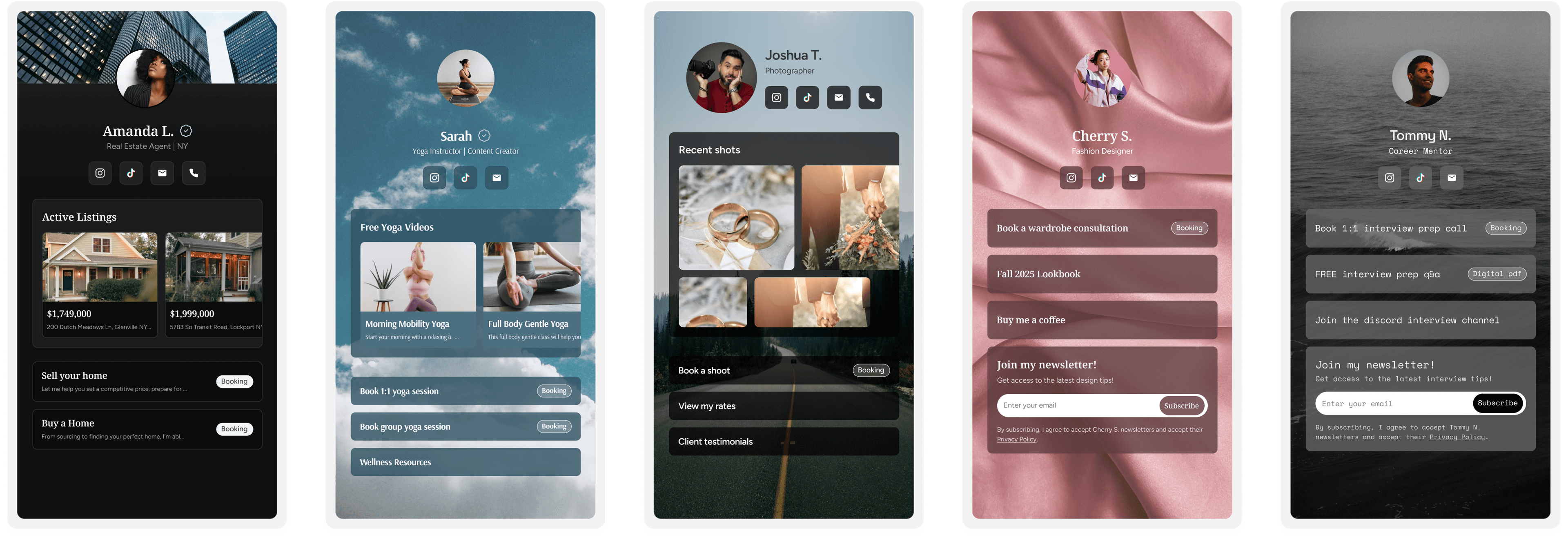 Haize profile templates